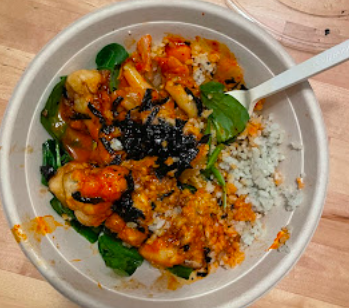 Moonbowls signature dishes BBQ Chicken Bowl
Steak Bowl
Avocado Bulgogi
